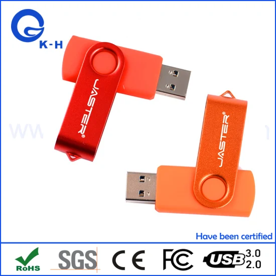 最も信頼できるスイベル/ツイスト USB フラッシュ メモリ ペン ドライブ 2GB 4GB 8GB 16GB